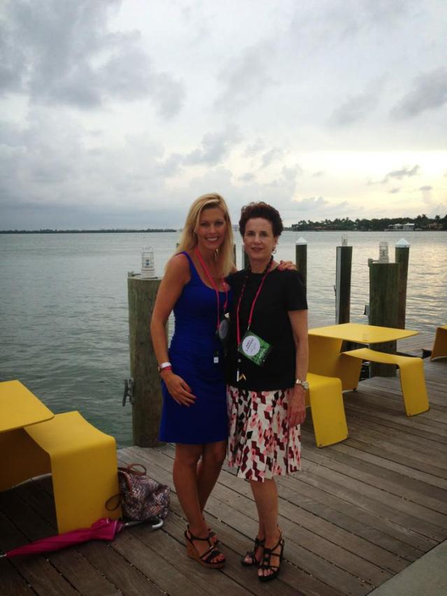 Tiffany and Nancy Novogrod, Editor in Chief of Travel + Leisure magazine 