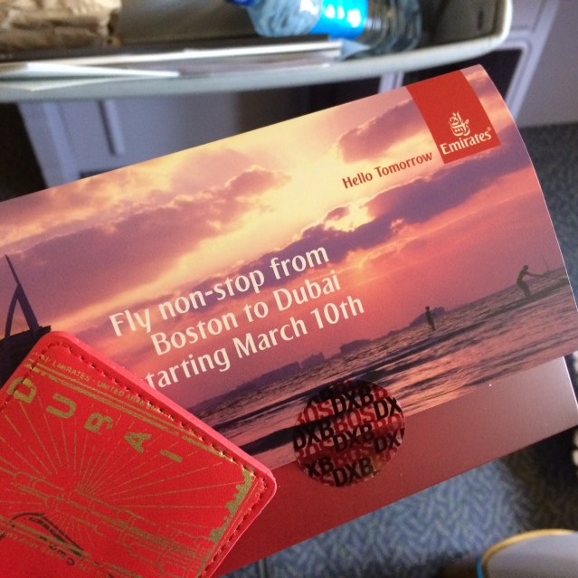 Hello Boston - New route between Boston and Dubai started March 10th and operating daily